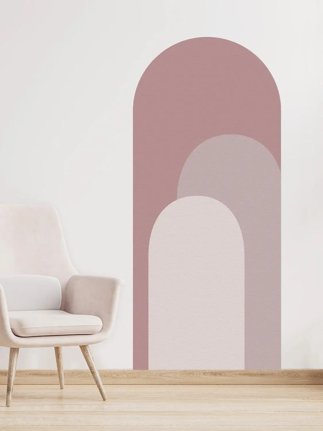 Papier peint auto-adhésif incurvé 80x180cm (31.49x70.86 pouces) Stickers muraux mats à grain (plusieurs couleurs)