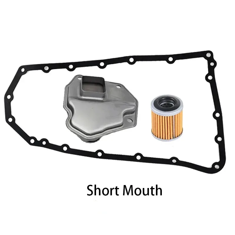 For Nissan DODGE JEEP MITSUBISHI 2007-2019 3PCS RE0F10A JF011E  Transmission Oil Filter KIT Grid+Gasket+Filter Element