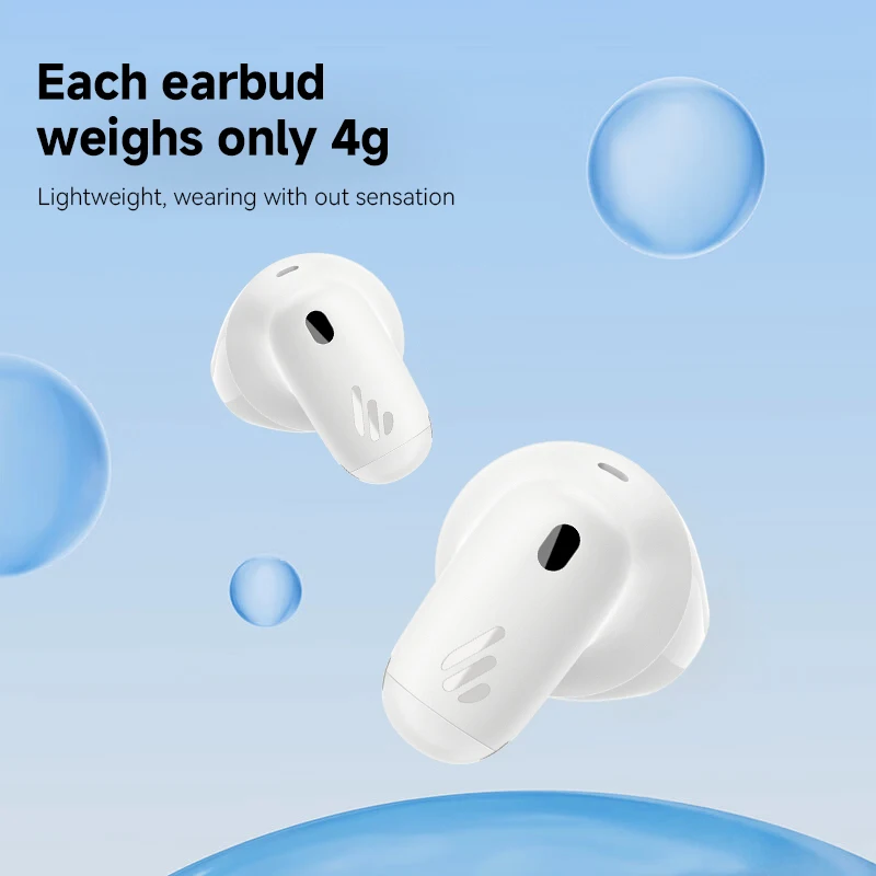 Edifier X1 Lite True Wireless Earbuds Bluetooth 5.4 Earphone Wireless Headphones Lightweight IP54 28hrs Playtime