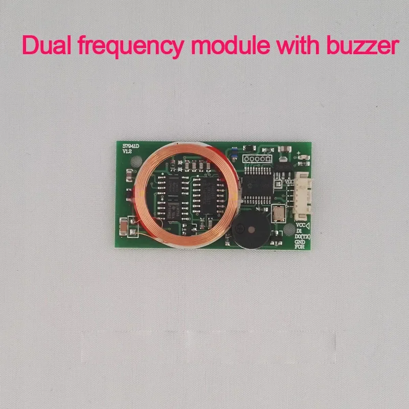 For 7941D2 Dual Frequency Card Reader Module V1.2 WG26 34 UART IC ID Buzzer