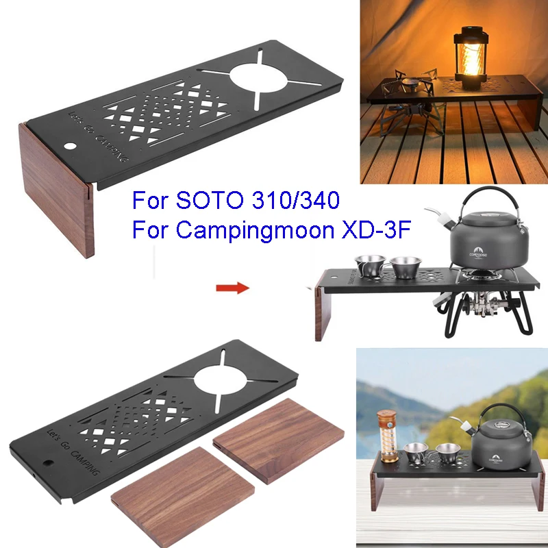 

Spider Stove Accessories Outdoor Camping Picnic Mini Stove Table Portable IGT 0.5 Unit plate for SOTO 310/340 Campingmoon XD-3F