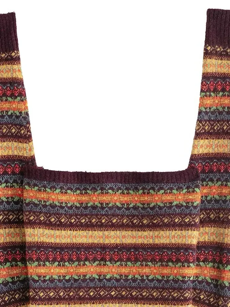 

HH женский осенний ранняя весна жаккардовый вязаный короткий кардиган женский модный кардиган с круглым вырезом и длинными рукавами шикарная повседневная короткая куртка