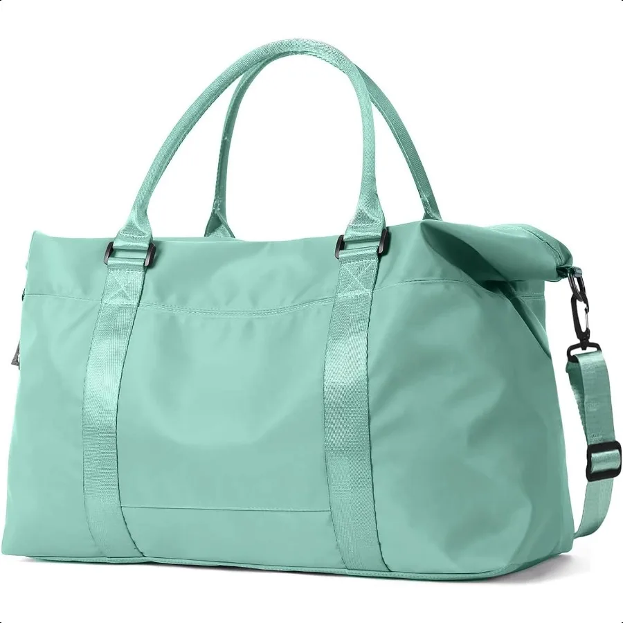 

Grass Weekender Travel Bag Small Gym Bag for Men Women Overnight Bag with Trolley Sleeve Airplane Travel entials