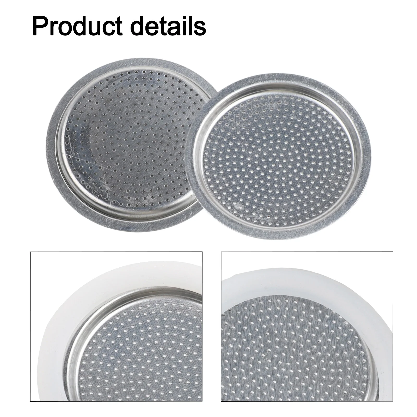 Coffee Filter Set Espresso Maker Kit Convenient Coffee Brewing Efficient Espresso Extraction Food-grade Silicone Materials