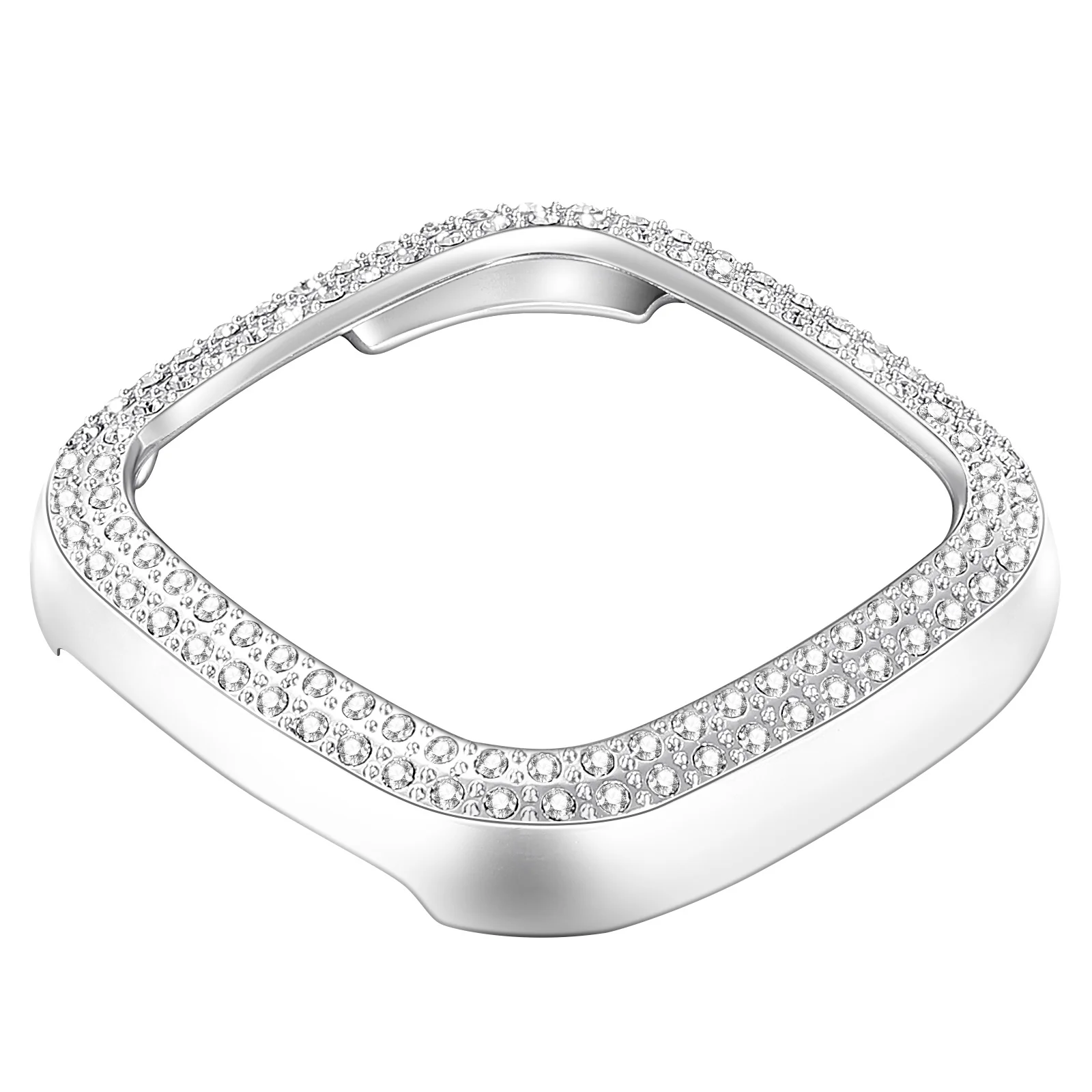 

High End Rhinestone Watch Cover Electroplated Protection Case for 3 Sense Screen Protector Waterproof Scratch Resistant