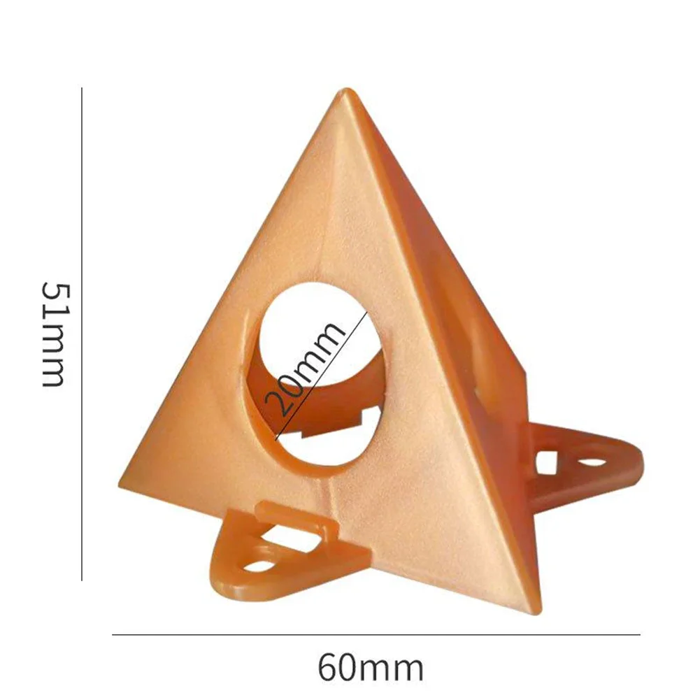 10 Pieces Pyramid Stand Set Triangle Paint Tool Triangle Paint Pads Painting Triangle  For Pouring Supplies Painting Supplies