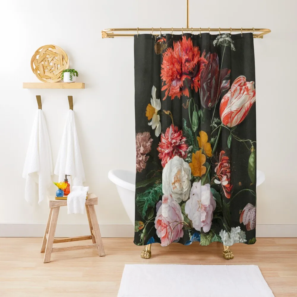 

Dutch Golden Age Floral Painting Shower Curtain Shower Bathroom Bathroom Accessory Bathroom Decor Curtain