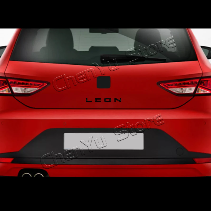 For Leon MK1 MK2 MK3 MK4 MK5 MK6 Letter Emblem 3D Decals Sticker Rear Trunk Badge Logo Copper Color Metal Accessories - view 6
