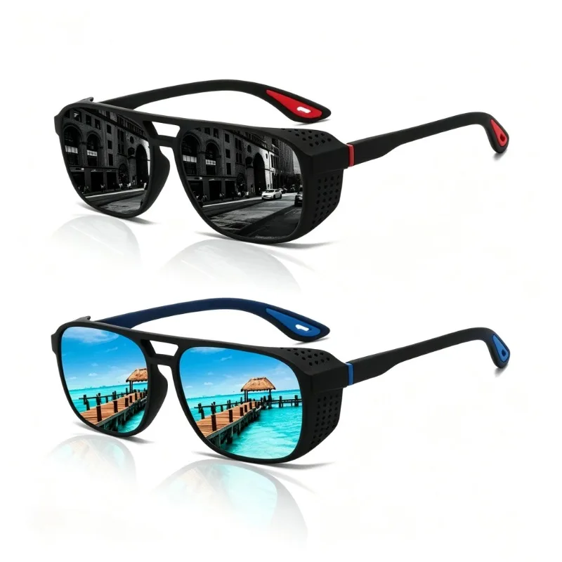 New Professional Sports Sunglasses Polarized Windproof UV400 for Cycling Running Outdoor Enthusiasts UV400 Fashion Glasses