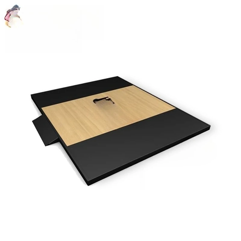 

Weightlifting Plank HammerStrength Commercial Fitness Equipment Lijian Squat Rack Buffer Deadlift Table
