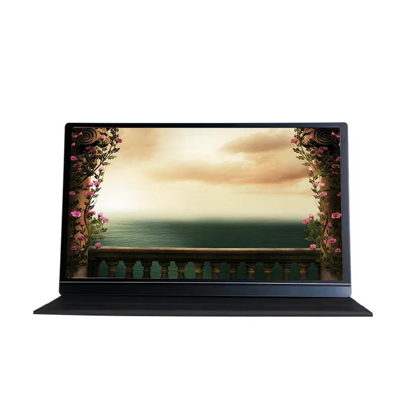 

15.6-inch Type-C Travel Monitor for Laptops and PS4/PS5, Ideal for Extending Your Laptop Screen While Gaming