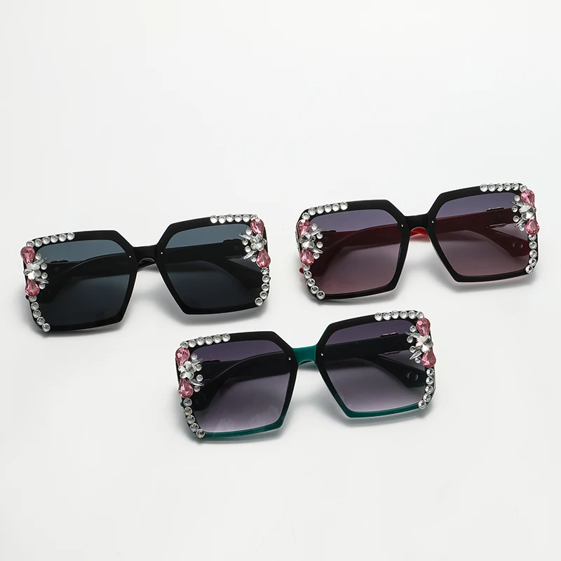 ساطع العين Y2K حجر الراين القط العين أزياء النظارات الشمسية للنساء الرجال بلينغ الصيف الشاطئ الشمس ظلال زي نادي الحفلات التبعي