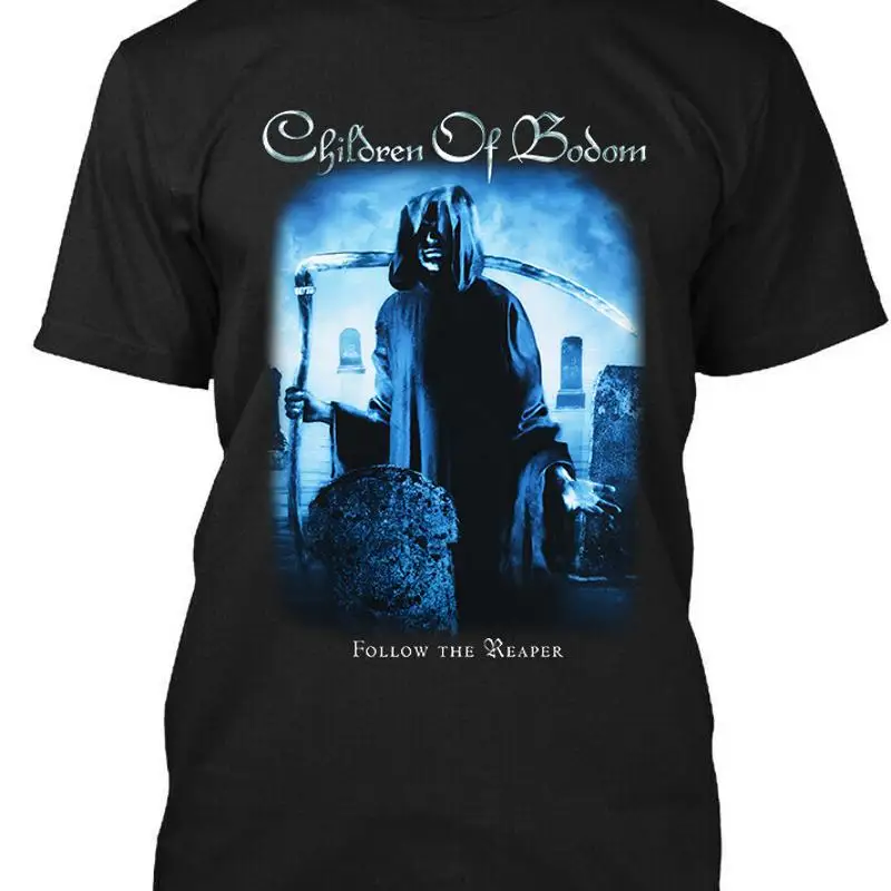 Limited NEW Popular Children of Bodom Follow the Reaper Finnish T SHIRT S 4XL