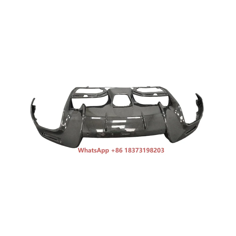 OEM Style Carbon Fiber Rear Lip Diffuser for Purosangue High Quality Retrofit Upgrade Part with High Protection Function