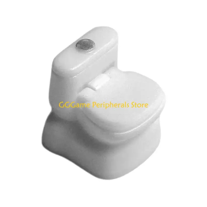 U55B Creative Transparents Openable Lid Toilet Keycap for Most Mechanical Keyboards