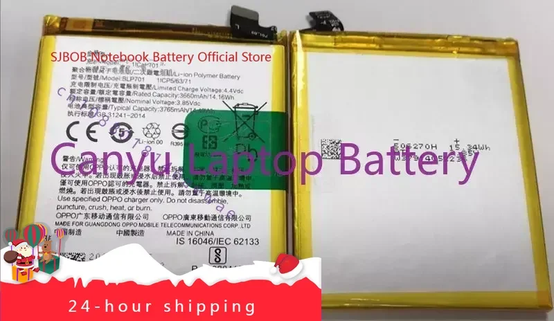 For 2022 year New reno OPPO /Reno /Reno 59 BLP701 3660mAh Phone Battery