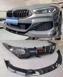 For BMW G14 G15 G16 840i 850i 2 Door/4 Door 2019-2022 Real Carbon Fiber Front Lip Rear Diffuser Bumper Spoiler Body Kit