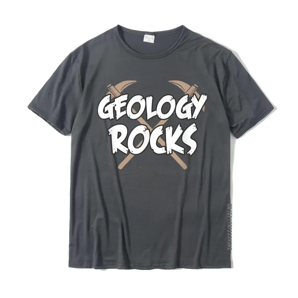 Geology T-Shirt Funny Geologist Puns Rock Mineral Collector T-Shirt Casual Tops Shirt For Men Cotton Tshirts Printed On Cheap