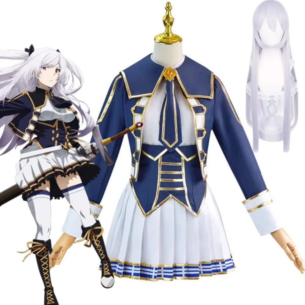 

Alexia Midgar Cosplay Costume Anime The Eminence in Shadow Cosplay Alexia Midgar Uniform Full Set Halloween Christmas Party