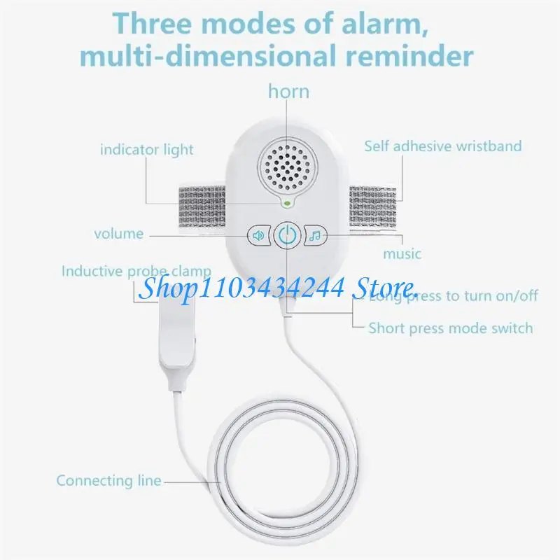 

G2TC Rechargeable Bed Wetting Alert for Children Effective Night Training Alarm with Sound & Vibration Alerts