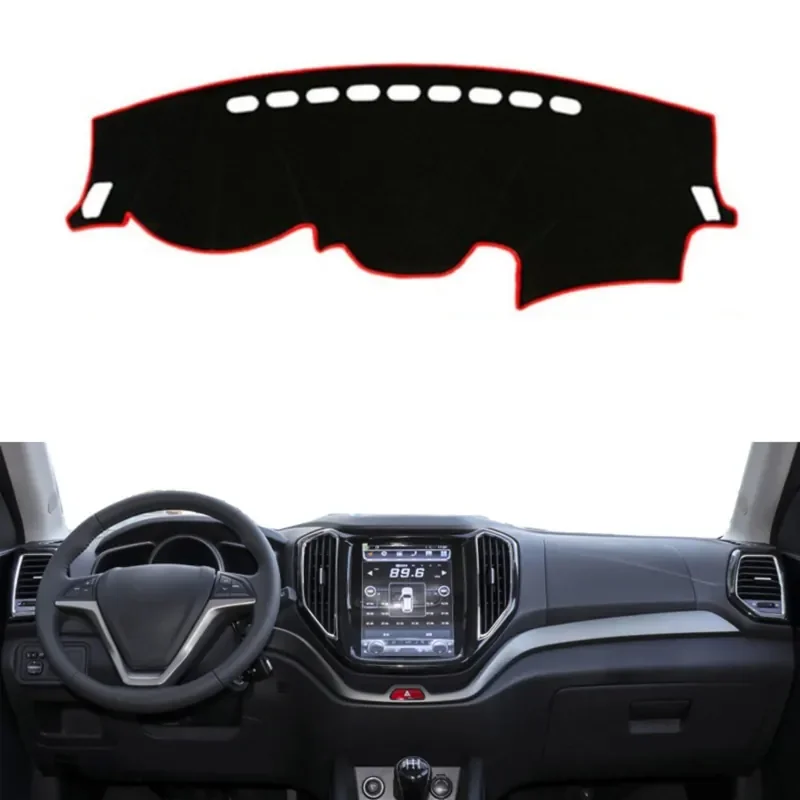 For Changan CX70 2016-2019 Car Central Control Dashboard Cover Dark Pad