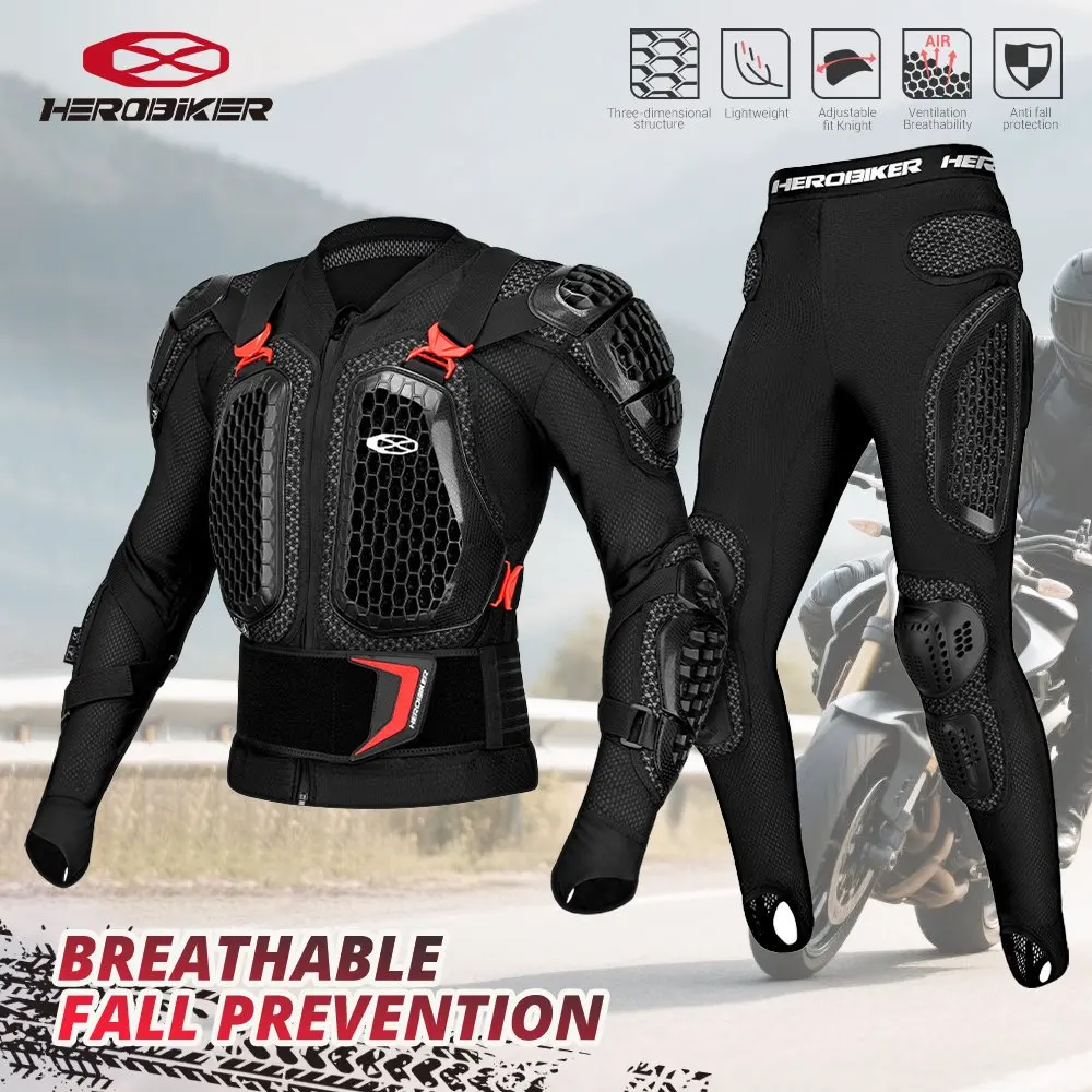 Motorcycle Jacket Men Women Motorcycle Full Body Armor Jacket Moto Turtle Motocross Racing Jacket CE Approved Protective Gear