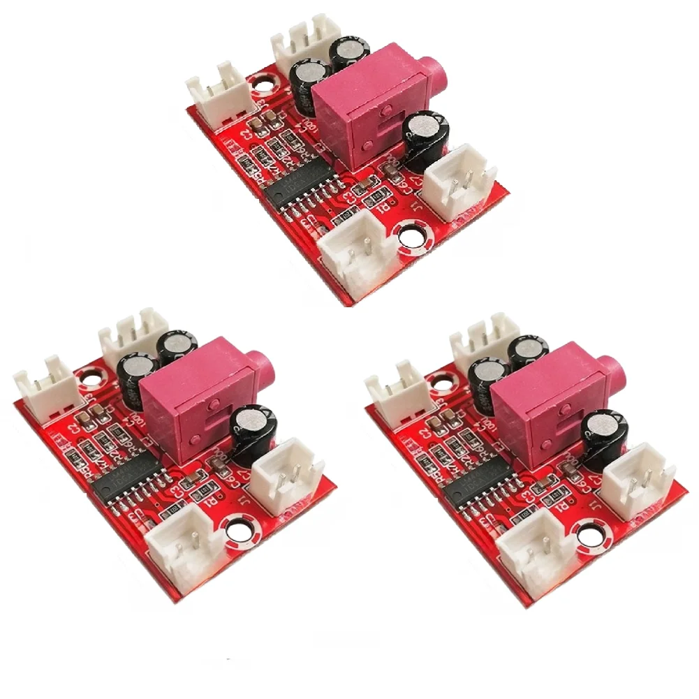 3PCS LM4863 Dual Channel Audio Board 3Wx2 5V Power Supply For DIY Sound Project Home Improvement Electrical Supplies