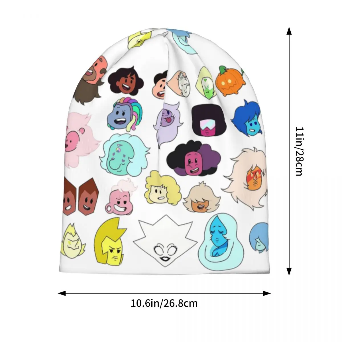 Steven Universe Heads Unisex Adult Beanies Caps Knitting Bonnet Hat Warm Fashion Autumn Winter Outdoor Skullies Hats