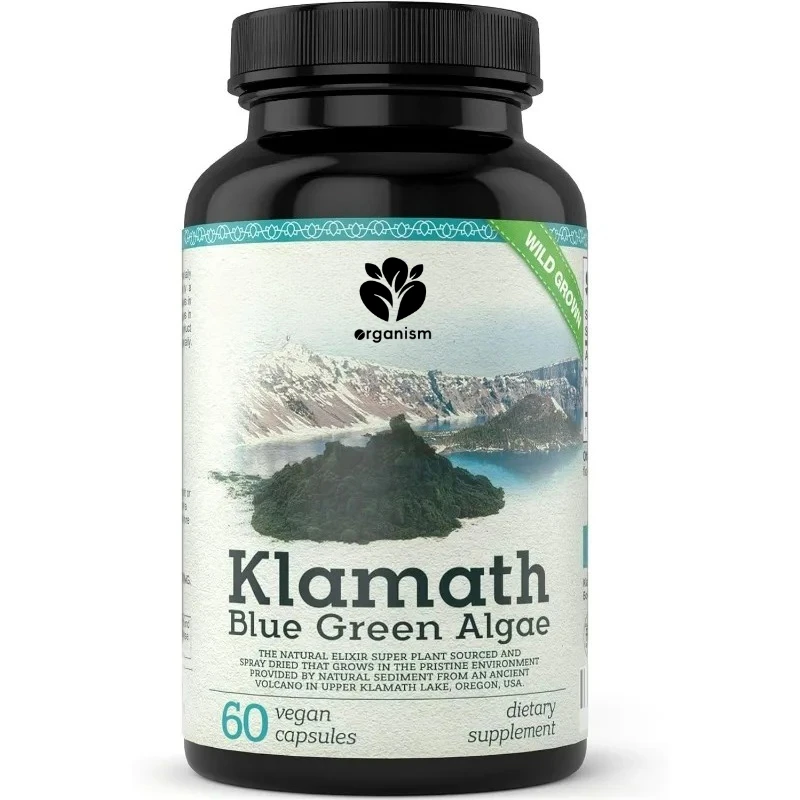 High quality green algae - more powerful than spirulina and microalgae supplements | Super food rich in chlorophyll, 60 capsules