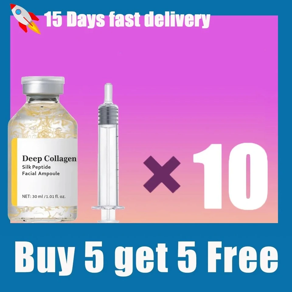 Silk Peptide Intensive Lifting Ampoule |Anti-Aging Serum For Face With Collagen & 30 Peptide Complex  Skin Tightening & Firming, image 7