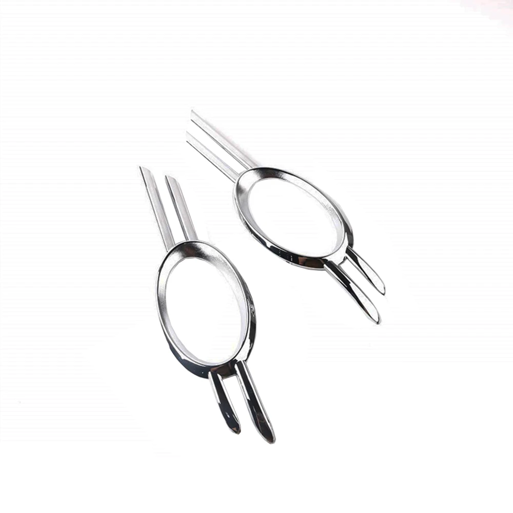 

2pcs For Mercedes-Benz E Class W211 Avantgarde Facelift 2007 2008 2009 Front Fog Lights Cover Trims 2118851274 A2118851174