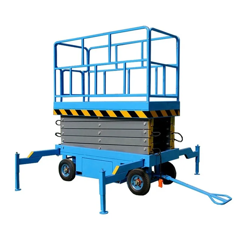 Electric Hydraulic self-propelled Mobile Hydraulic Scissor Lift Platform