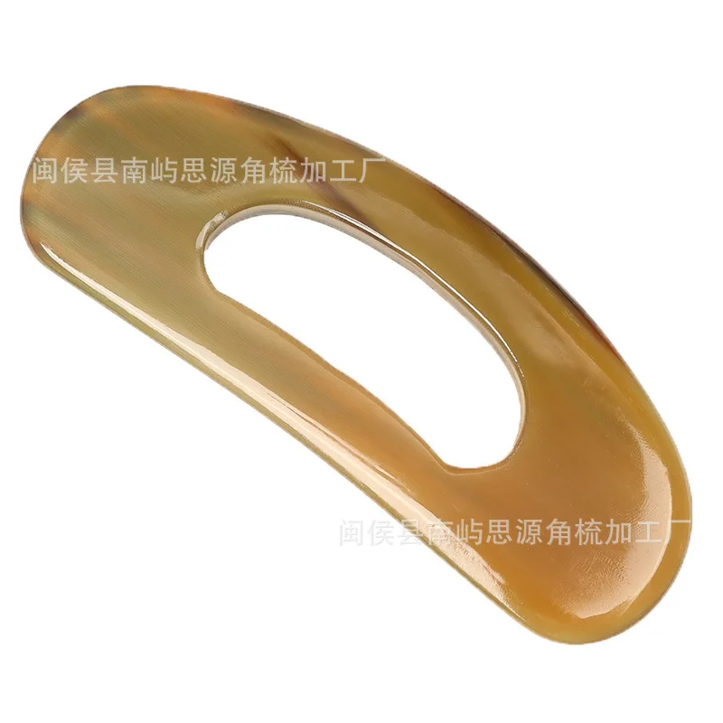 Natural Buffalo Horn Back massage Board Body Massage Tool Leg  Plate