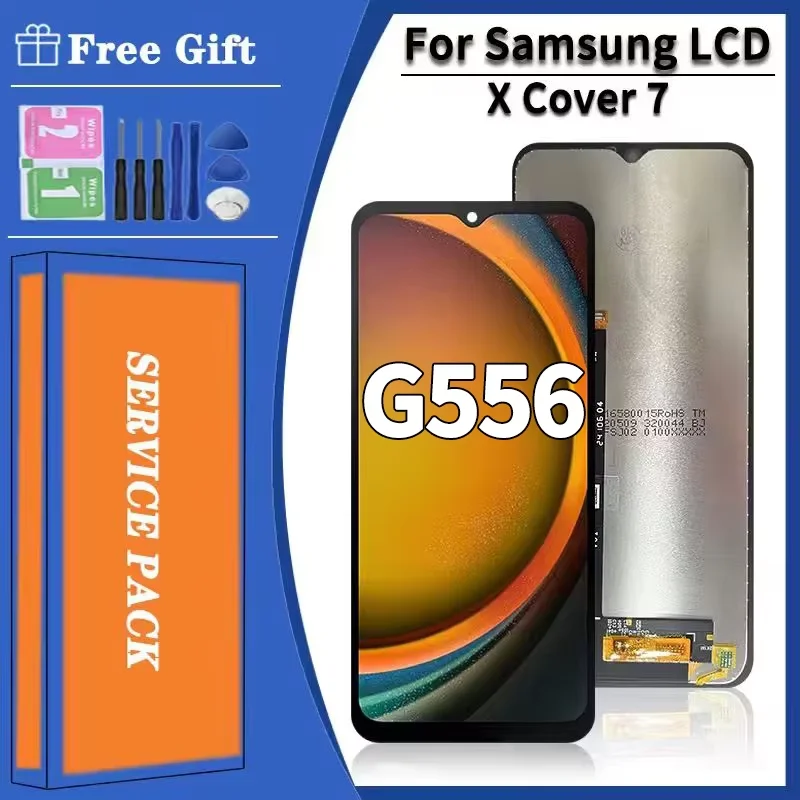 6.6 ''ekran do Samsung XCover7 G556 G556B G556BU1 G556B/DS wyświetlacz LCD ekran dotykowy Digitizer X Cover 7 wymiana LCD — zdjęcie produktu 7