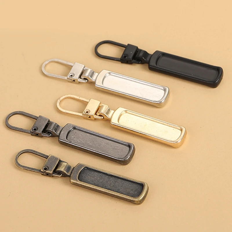 Zipper Slider Puller Instant Repair Kit Metal Zipper Head Replacement Luggage Purses Handbag Zipper Slider Clothing Sewing Craft