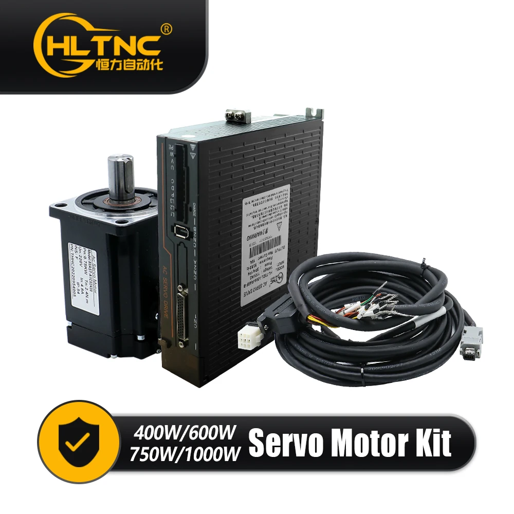 Durchmesser 19 mm Servomotor 80 110 V 2,4 NM 750 W Servomotor mit Antrieb RS485 T3DL