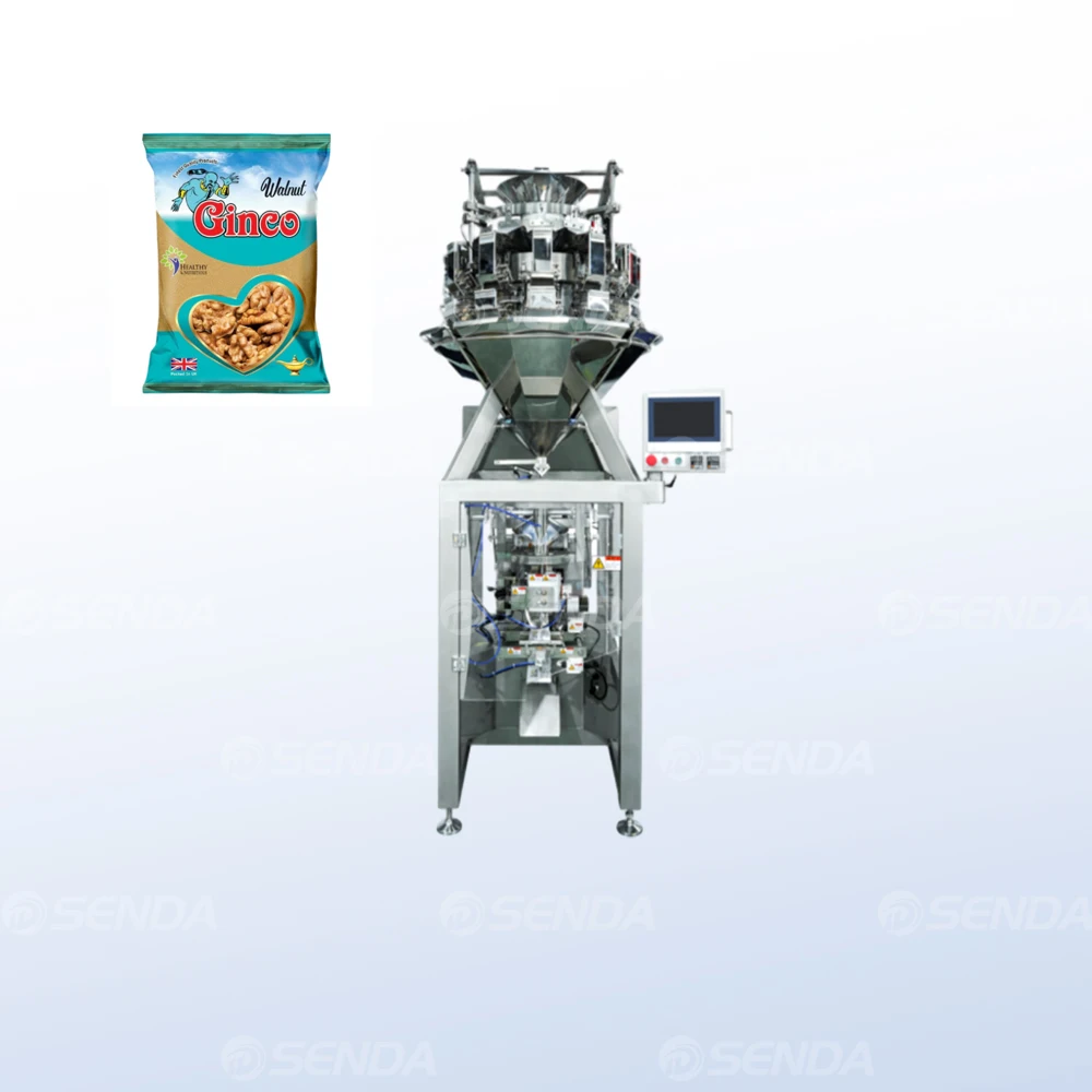 Automatic Granule Packing Machine with  Measuring Cup Dispenser for Walnuts/Nuts/Snack