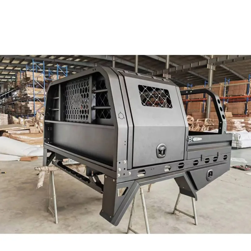 Wholesale Custom Powder Coated Double Cab Ute Tray Aluminum Cover Cheap Pickup Aluminum Cover