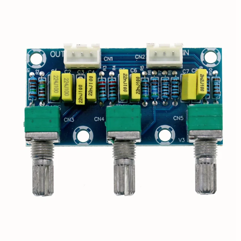 لوحة نغمة اللوحة الأمامية HIFI لمستوى الحمى XH-M802، لوحة نغمة خلاط التردد العالي والمنخفض