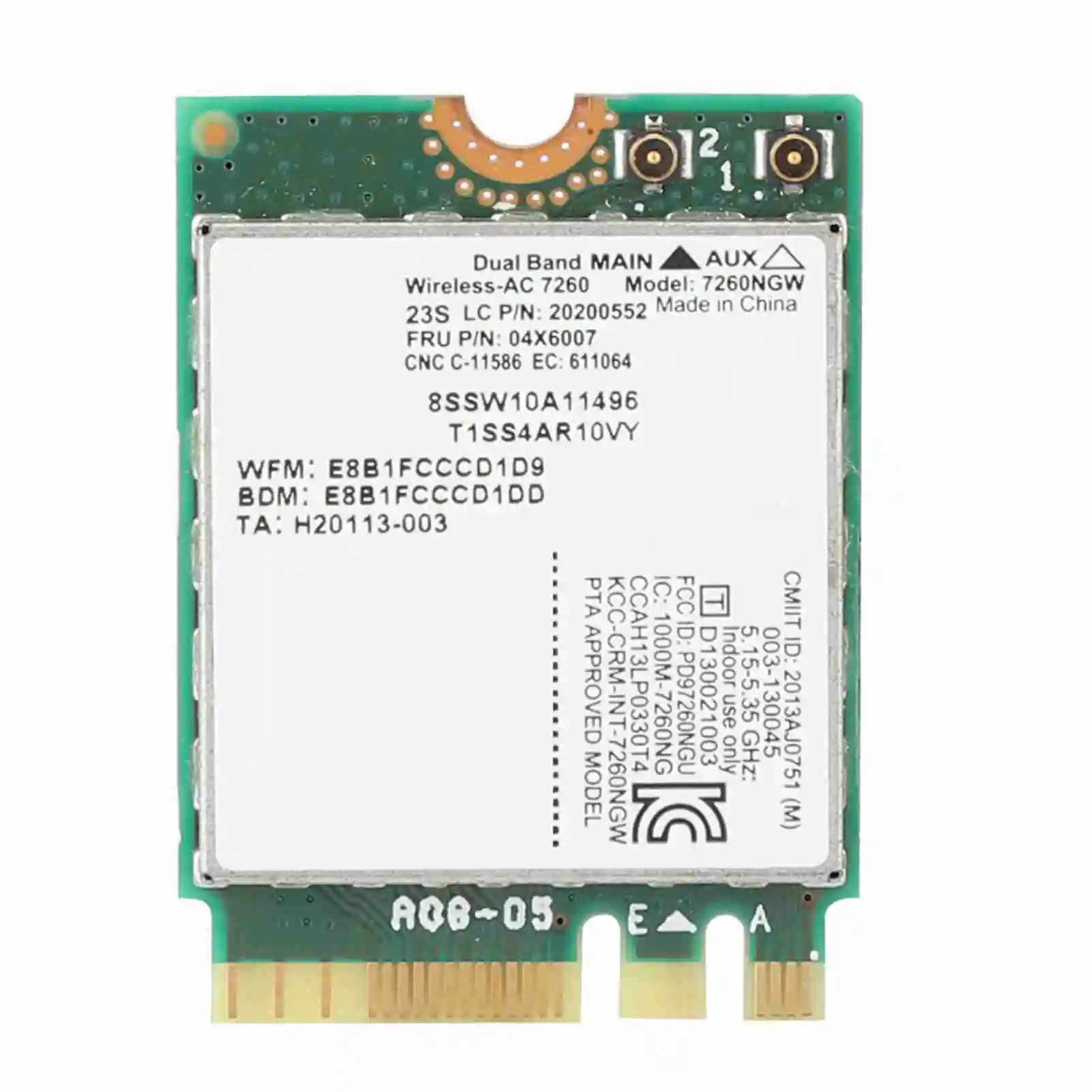 Variant:  intel 7260