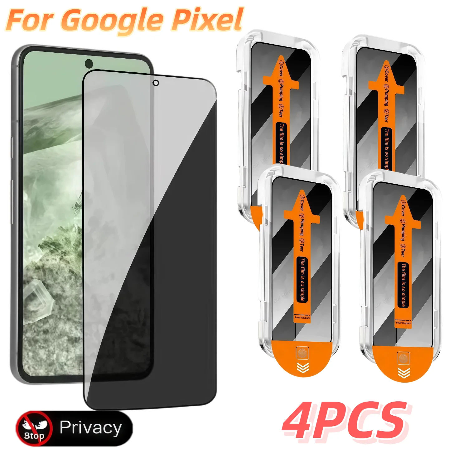 4PCS Anti-Spy Hd Cl…