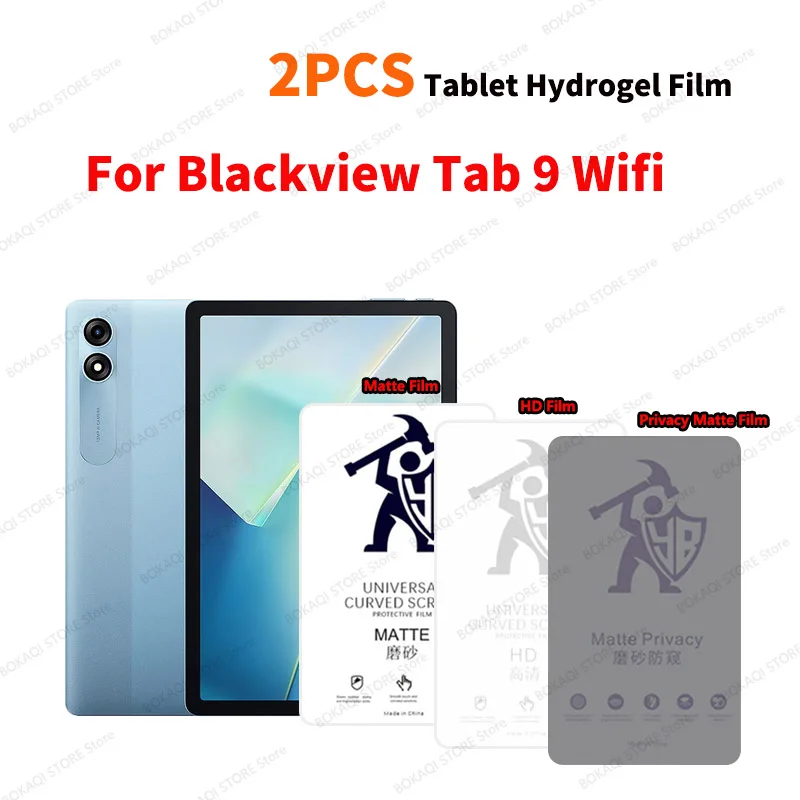 For Blackview Tab 13 11 Wifi 90 Tab 60 12 Active 8 Pro 7 5 Mega 12 8 Zeno 10 1 Matte Privacy Hydrogel Film HD Protective Film