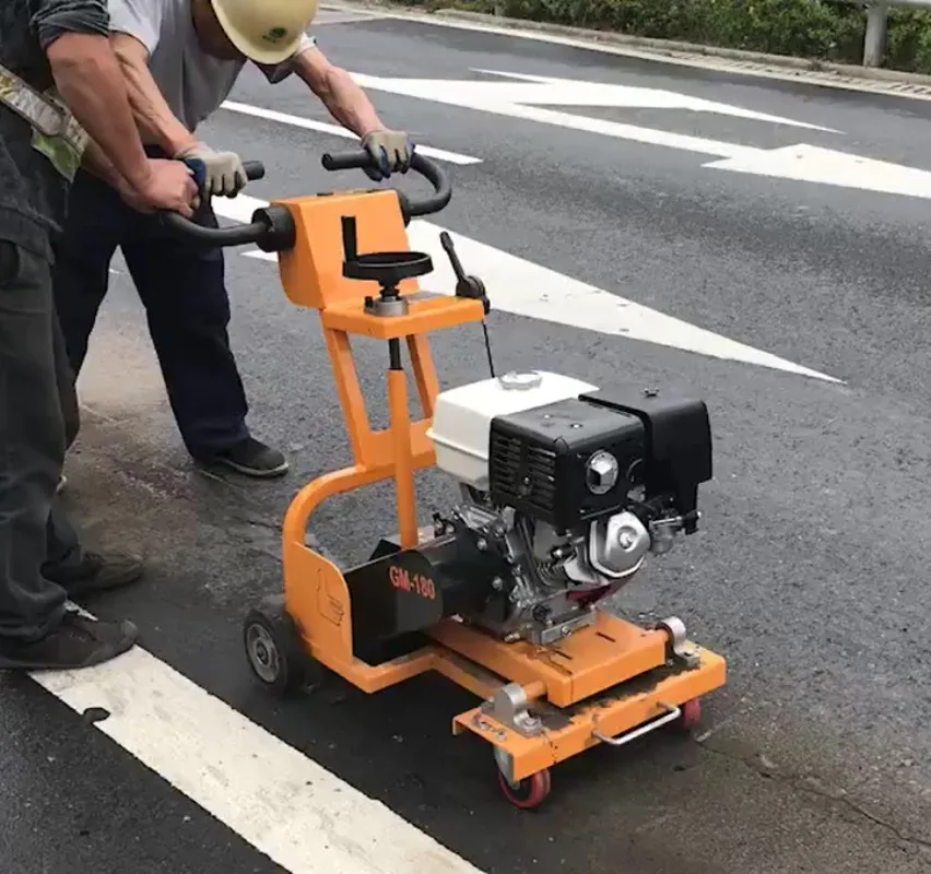 High quality asphalt pavement grooving machine