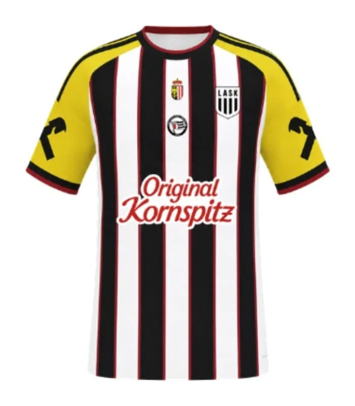 Linz Away Soccer Jersey 2026‑2027 Season Print Short Sleeve Football Shirt Quick Dry  Unisex Adult Fan Sport Top Family Matching
