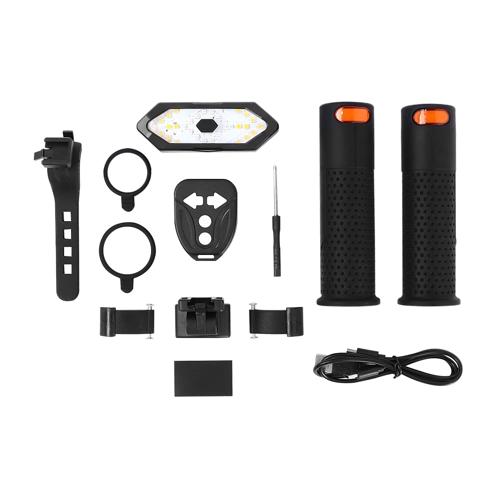 E-Scooter Handlebar Grips Turning Light for Xiaomi M365/Pro Mi3 for Ninebot G30 Left/Right Turn Signal or only TailLight parts