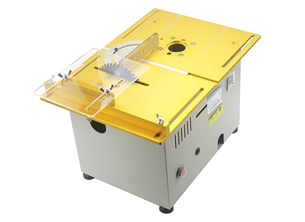 220V Mini Cưa Bàn Làm Việc Gỗ Cuốn Điện Máy Đánh Bóng Máy Xay Mô Hình DIY Cắt Thấy