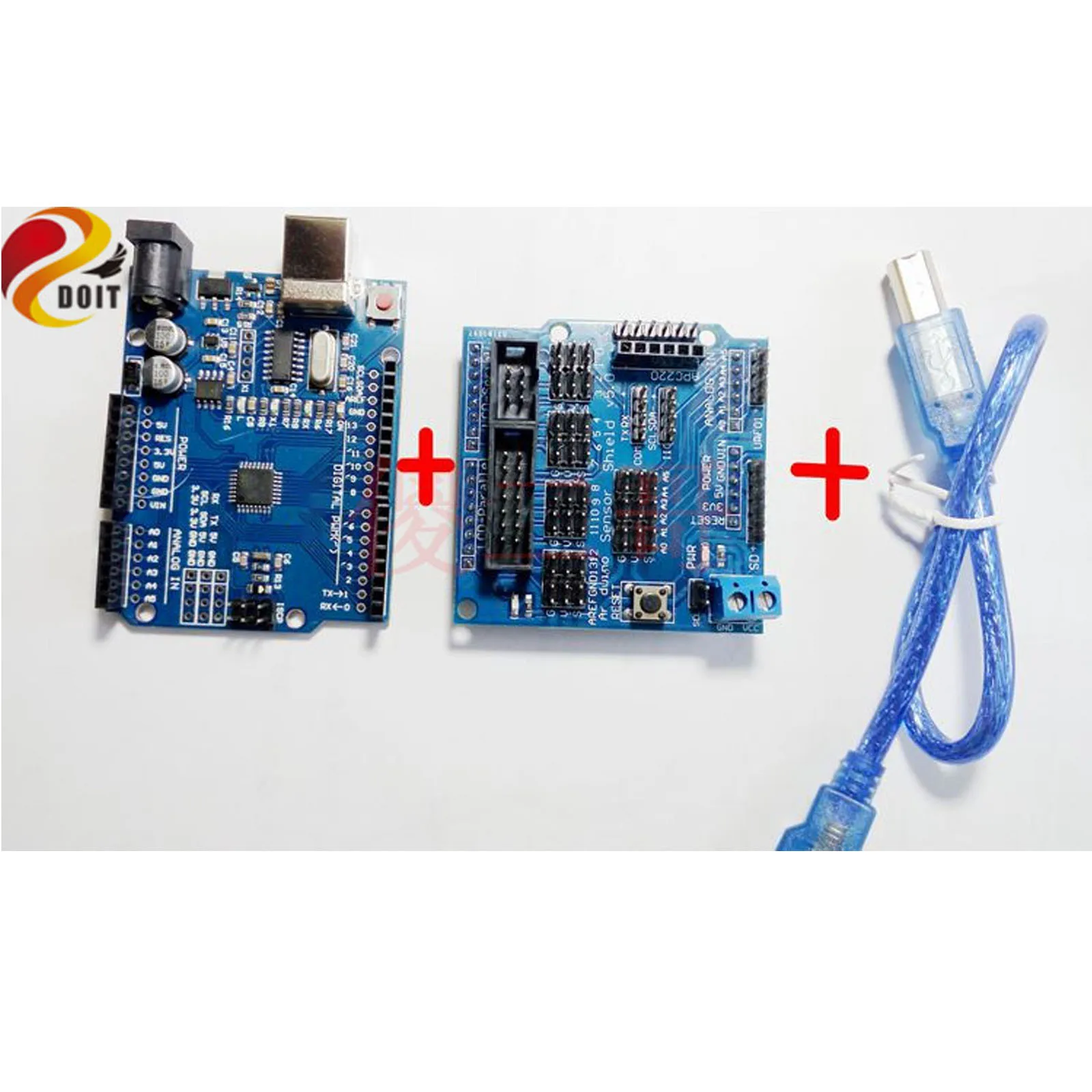 DOIT Robot Control Board Servo Controller for Arduino R3 + Servo Controller Kit Board