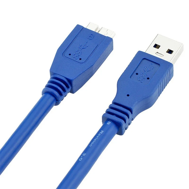 0.3m 1m 1.5m Micro USB 3.0 Cable USB 3.0 Type A Male To Micro B Cord for Samsung Galaxy S5, Note 3, Camera, Hard Drive and More