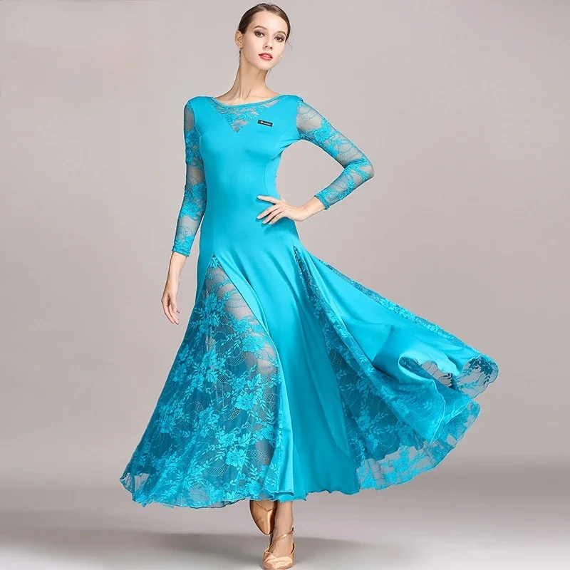 

Fashion Ballroom Competition Dress Women 6 Color Modern Waltz Tango/Latin Dance Dress/Flamenco Dance Dress Standard Tango Dress