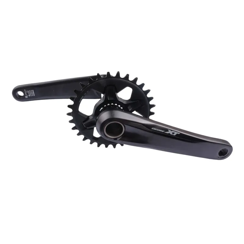 SHIMANO XT M8100 M8120 12s MTB Kurbelgarnitur Mountainbike 170mm 175mm 32T 34T 36T Kettenblatt MT801 Tretlager Original Shimano – Detail 11